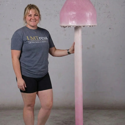Small Bell Bonnet Mushroom Over Sized Statue LM Treasures - H