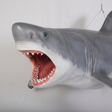 Great White Shark Statue LM Treasures - H