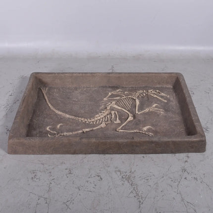 Velociraptor Dinosaur Fossil Dig Life Size Statue