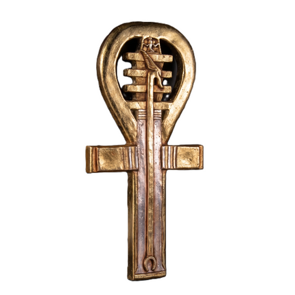 Egyptian Ankh Key Wall Décor Over Size Statue LM Treasures - H