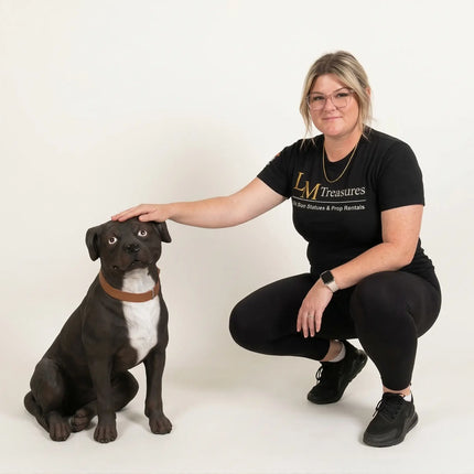 English Staffordshire Life Size Statue
