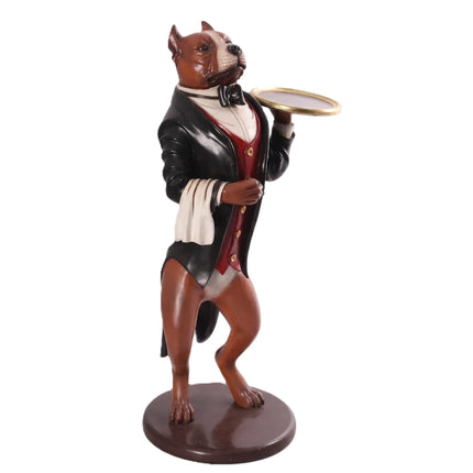 Pit Bull Butler Statue LM Treasures - H