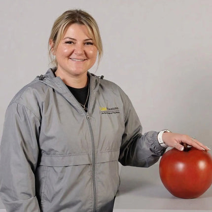 Mini Red Apple Over Sized Statue