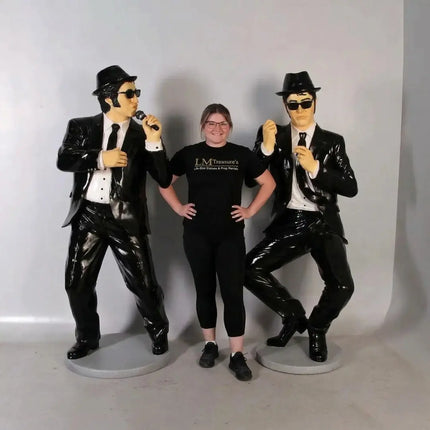 Comedian Brothers Performing Life Size Statue LM Treasures - GP