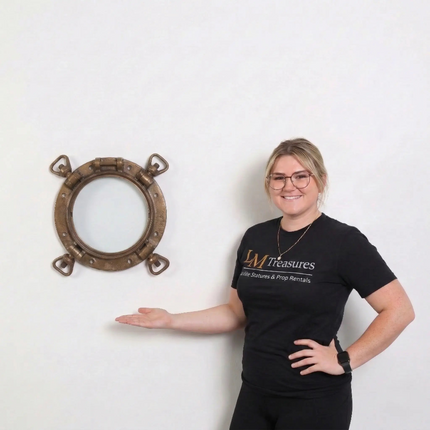 Window Porthole Life Size Statue LM Treasures - H