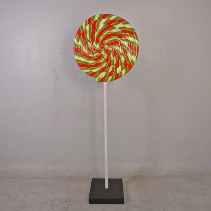 Swirl Lollipop Over Sized Statue