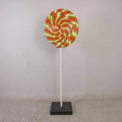 Swirl Lollipop Over Sized Statue