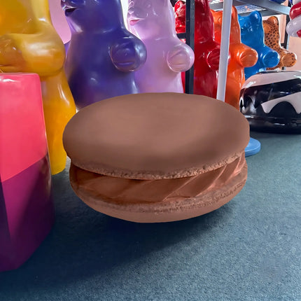 Large Macaroon Brown Over Sized Statue