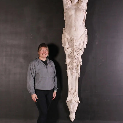 Lady Column Large Life Size Statue