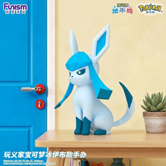 Pokemon Glaceon Funism Table Top Statue LM Treasures - F