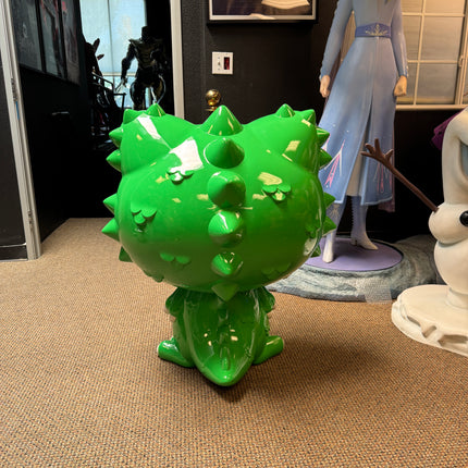 Green Dragon Hello Kitty Life Size Statue