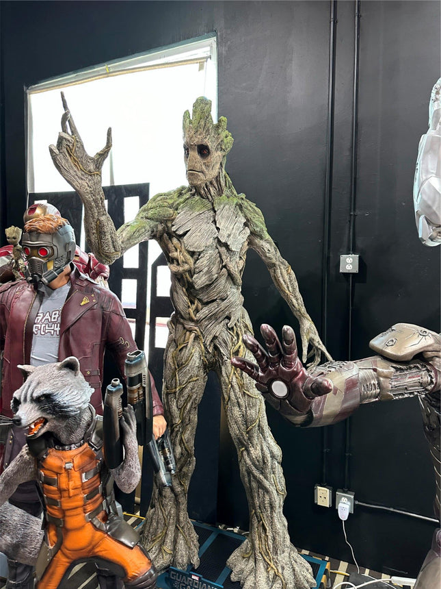 Guardians Of The Galaxy: Adult Groot Life Size Statue