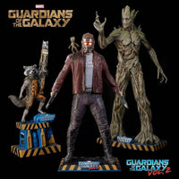 Guardians Of The Galaxy, Vol 2: StarLord & Baby Groot Life Size Statue - LM Treasures 
