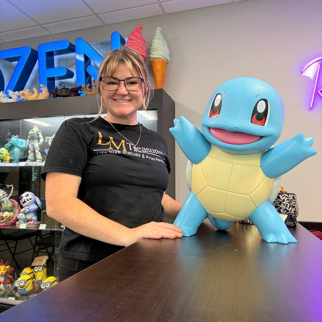 Pokemon Squirtle Funism Table Top Statue LM Treasures - F