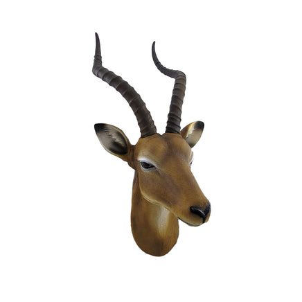 Antelope Head Life Size Statue - LM Treasures 