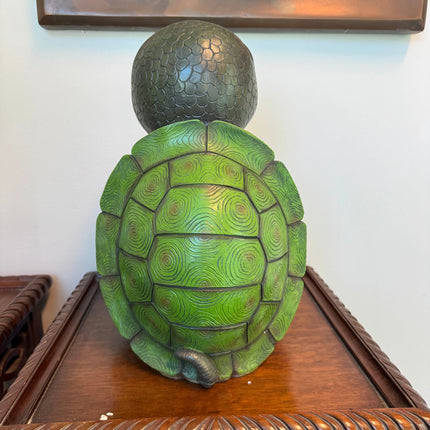 Turtle Lantern Life Size Statue LM Treasures - D