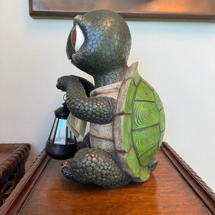 Turtle Lantern Life Size Statue LM Treasures - D