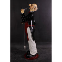 Butler Connoisseur Life Size Restaurant Prop Decor Statue - LM Treasures 