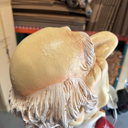 Aged Connoisseur Butler Life Size Statue