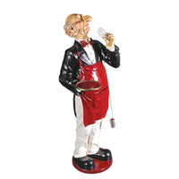 Connoisseur Butler Life Size Statue - LM Treasures 