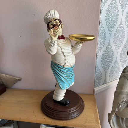 Chef Butler Small Statue