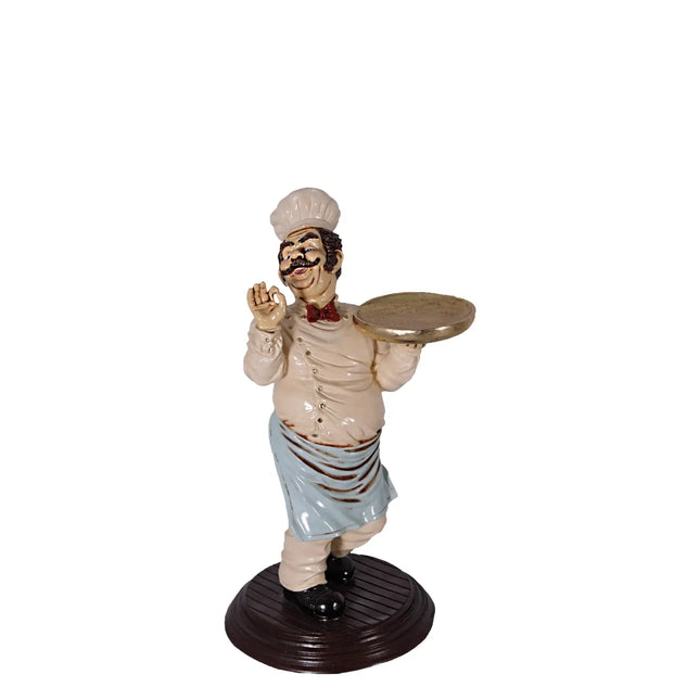 Chef Butler Small Statue LM Treasures - H