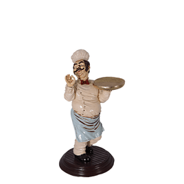 Chef Butler Small Statue - LM Treasures 