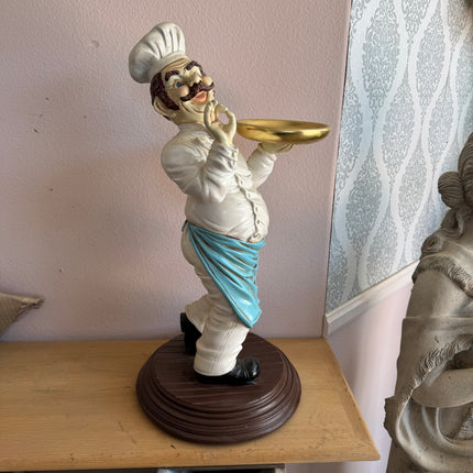 Chef Butler Small Statue
