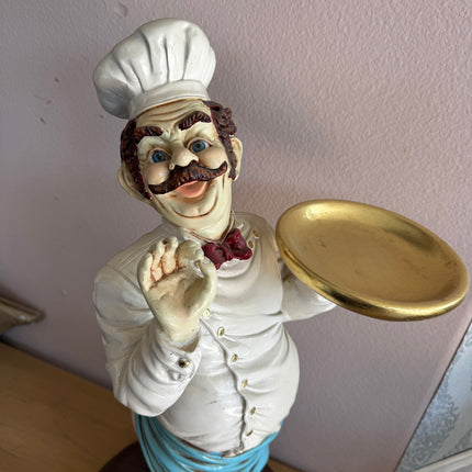 Chef Butler Small Statue