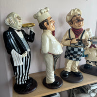 Chef With Menu Small Statue - LM Treasures 