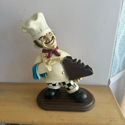 Set of 3 Small Chef Cook Statues - LM Treasures 
