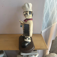 Set of 3 Small Chef Cook Statues - LM Treasures 