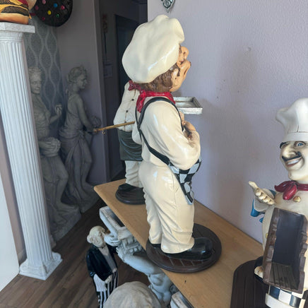 Set of 3 Small Chef Cook Statues - LM Treasures 