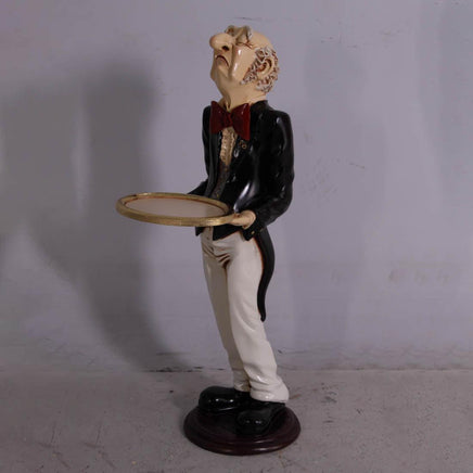 Butler Connoisseur Prop Restaurant Decor Resin Statue - LM Treasures 