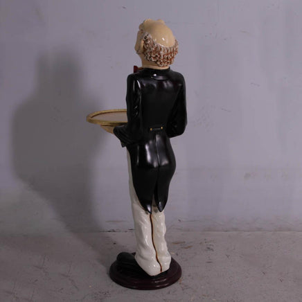 Butler Connoisseur Prop Restaurant Decor Resin Statue - LM Treasures 