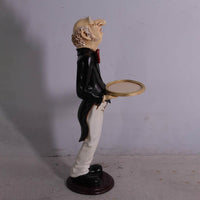 Butler Connoisseur Prop Restaurant Decor Resin Statue - LM Treasures 