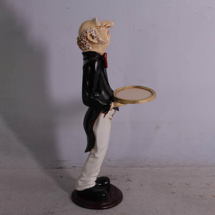 Butler Connoisseur Prop Restaurant Decor Resin Statue - LM Treasures 