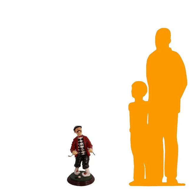 Golfer Frustrated Small Statue LM Treasures - H