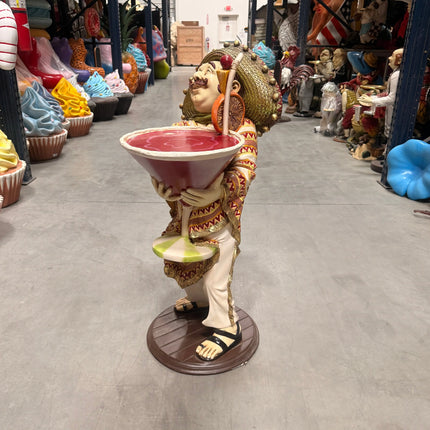 Mexican Cocktail Butler Statue LM Treasures - H