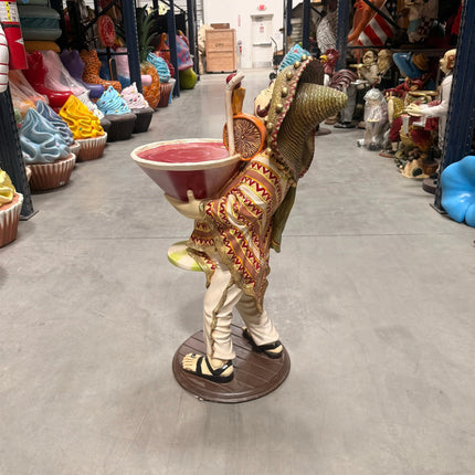 Mexican Cocktail Butler Statue LM Treasures - H
