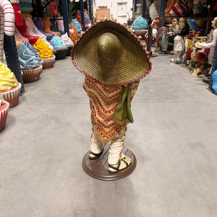 Mexican Cocktail Butler Statue LM Treasures - H