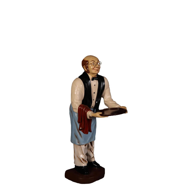 Small Old Man Butler Statue LM Treasures - H
