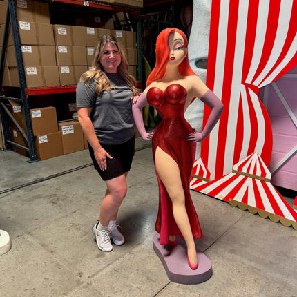 Sexy Jessica Girl Life Size Statue
