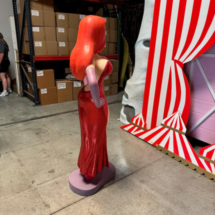 Sexy Jessica Girl Life Size Statue
