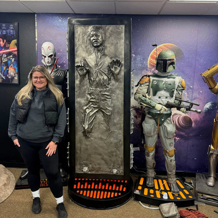 Pre-Owned Star Wars Han Solo In Carbonite Life Size Statue - LM Treasures 
