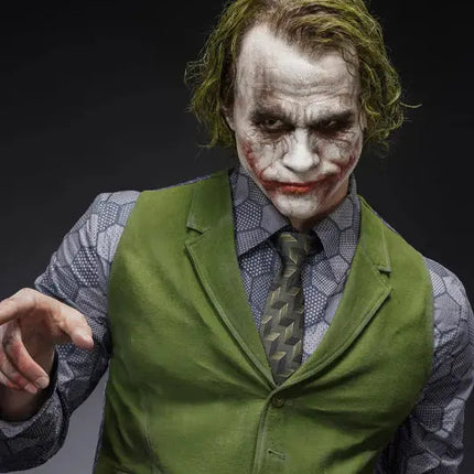 The Dark Knight Joker Life Size Bust Statue (Heath Ledger) Queen Studios LM Treasures - QS