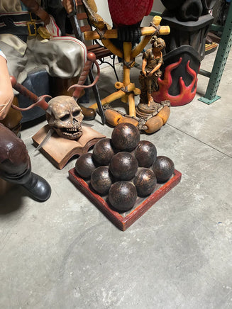 Cannon Balls Life Size Statue - LM Treasures 
