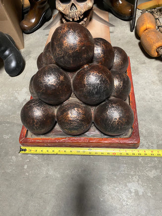 Cannon Balls Life Size Statue - LM Treasures 