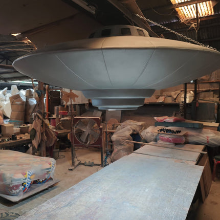 Hanging Alien Space Ship UFO 6ft Statue