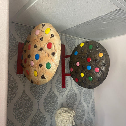 Hanging M & M Cookie Over Sized Statue - LM Treasures 